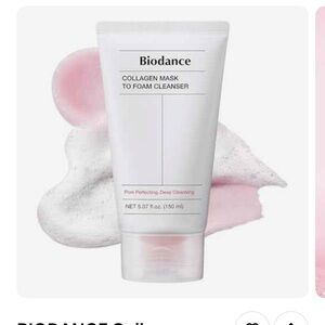 NEW💗BIODANCE Collagen
Mask To Foam Cleanser, Pink Face Wash 150 ml